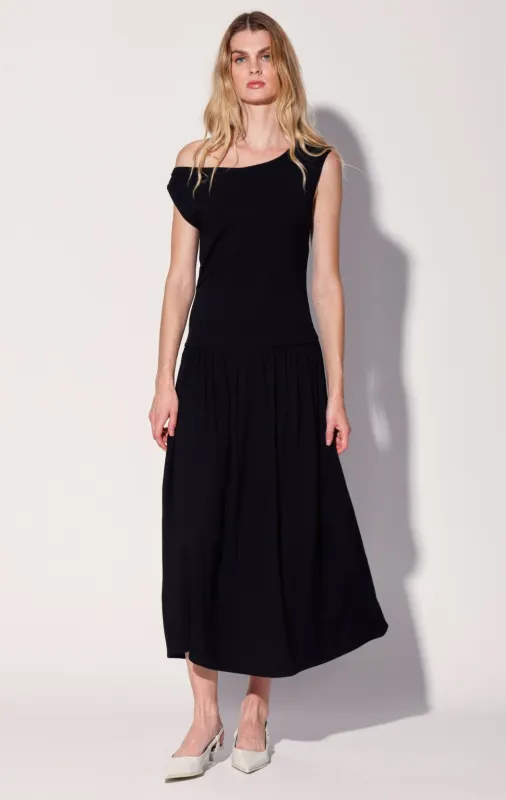Fatima Dress, Black sold by Walter Baker
