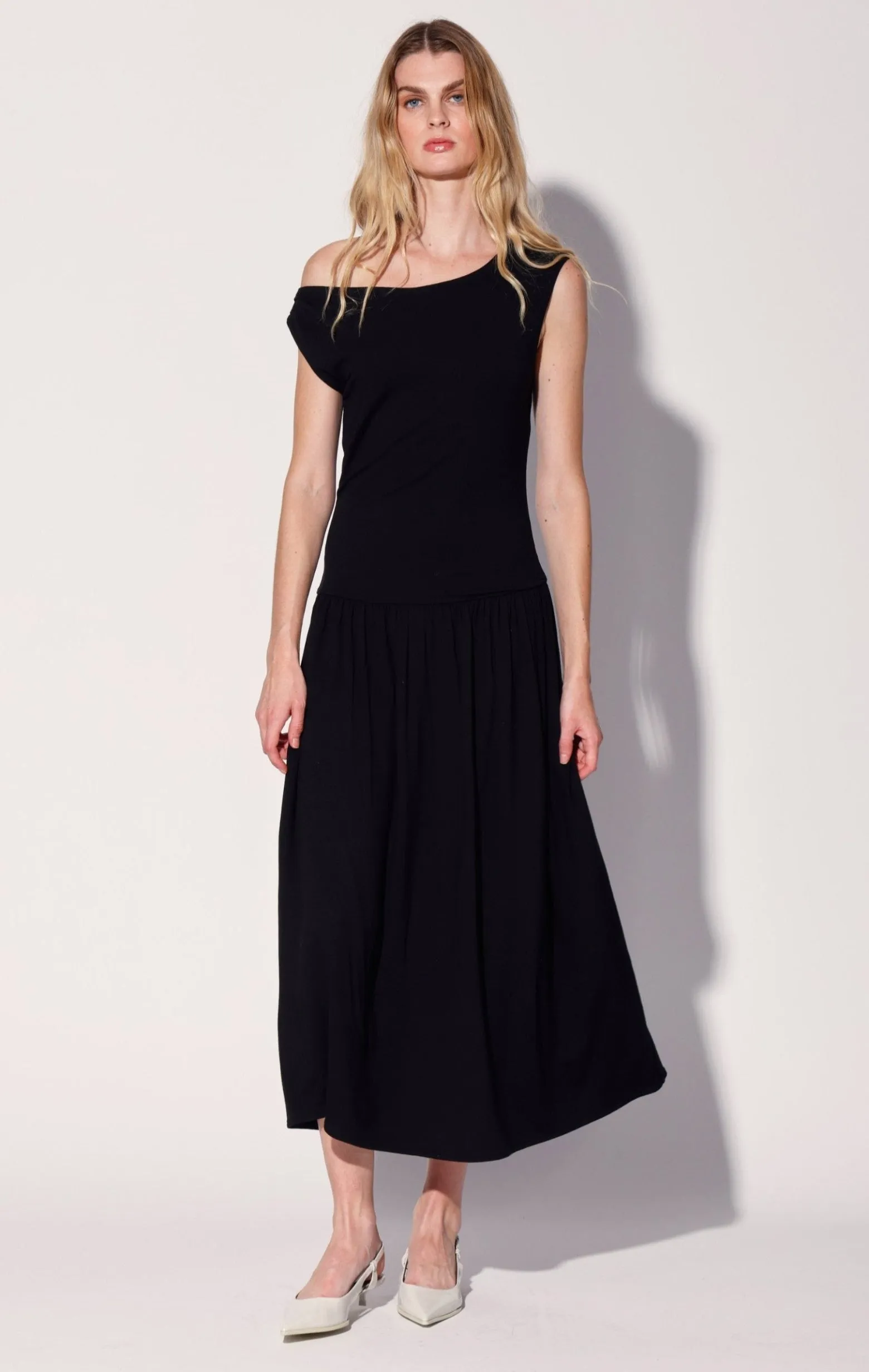 Fatima Dress, Black sold by Walter Baker