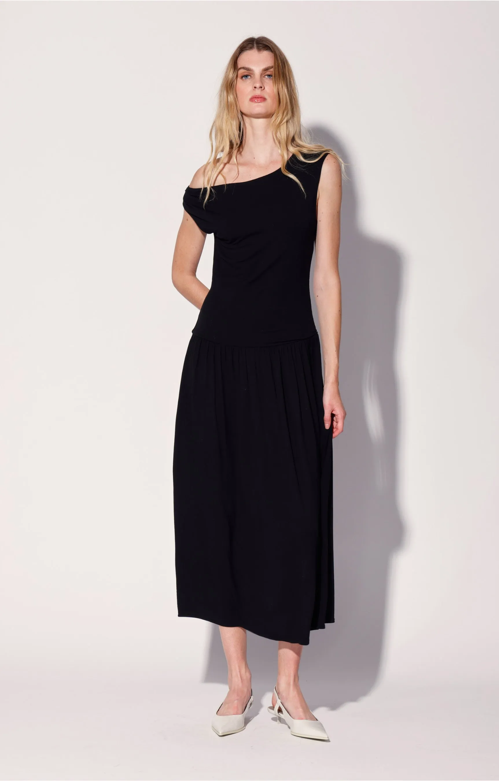 Fatima Dress, Black sold by Walter Baker product image thumbnail 2