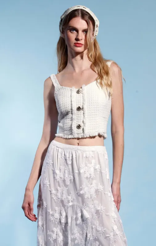 Aria Top, Lotus Tweed sold by Walter Baker