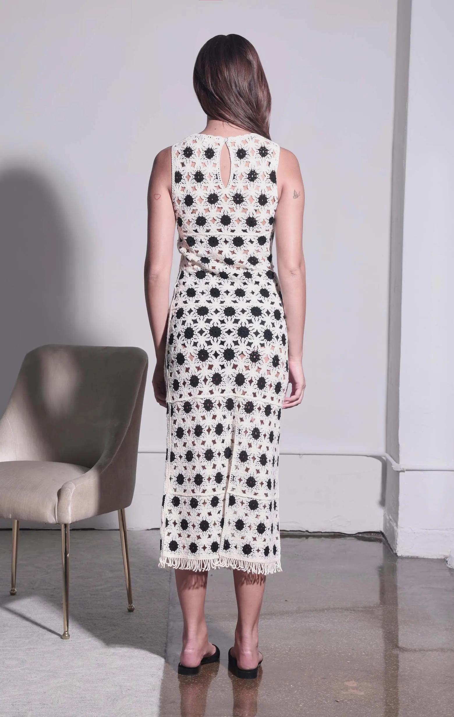 Brianna Dress, Dot Crochet sold by Walter Baker product image thumbnail 4