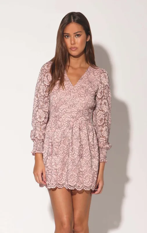 Adaline Dress, Windsor Lace Blush sold by Walter Baker