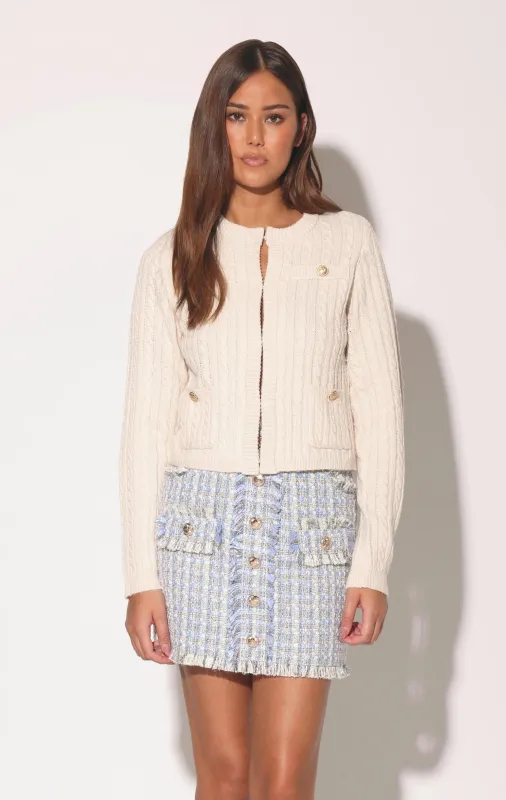 Giselle Cardigan, Cream sold by Walter Baker