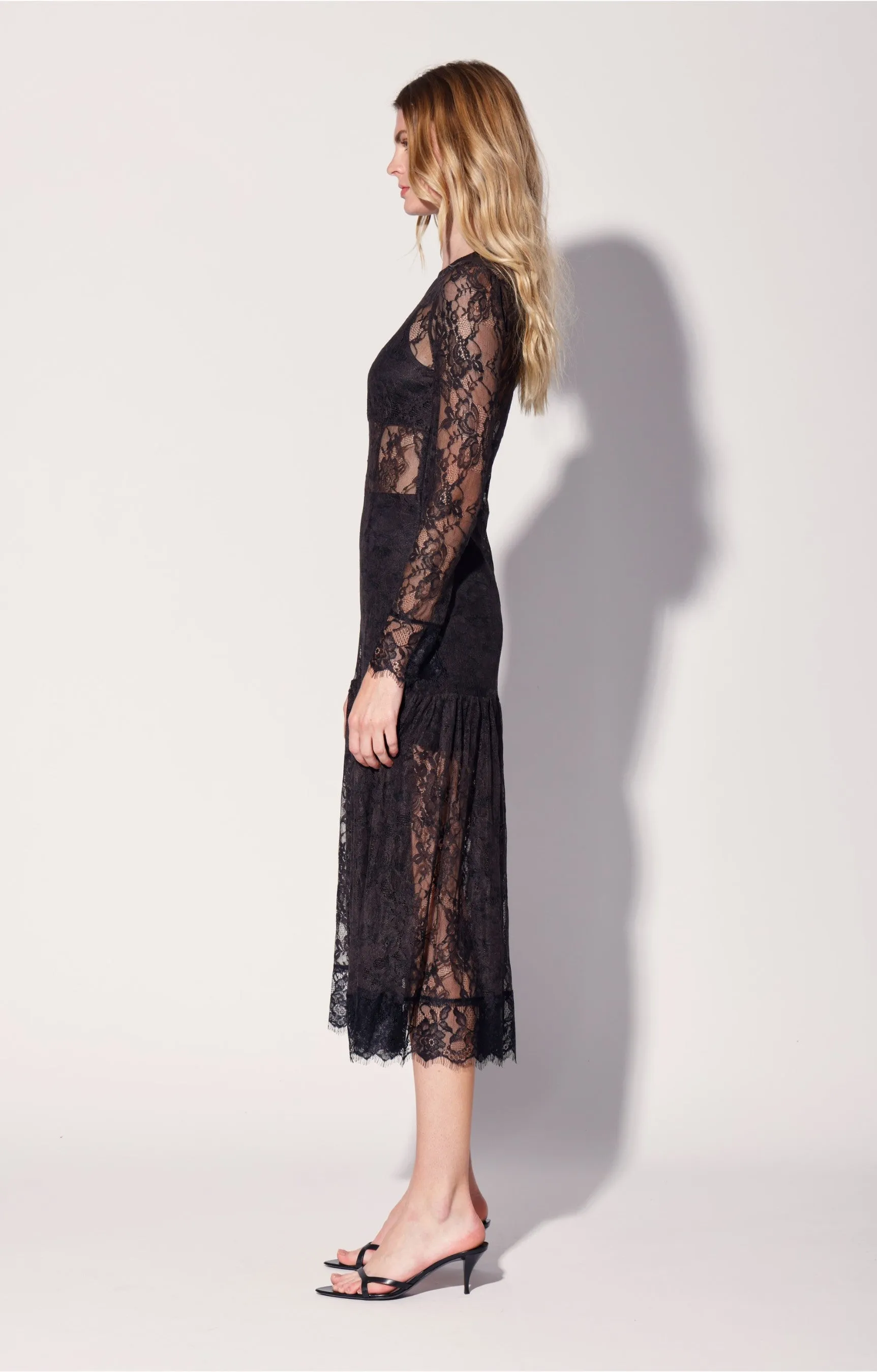 Penelope Dress, Mirage Lace sold by Walter Baker product image thumbnail 3