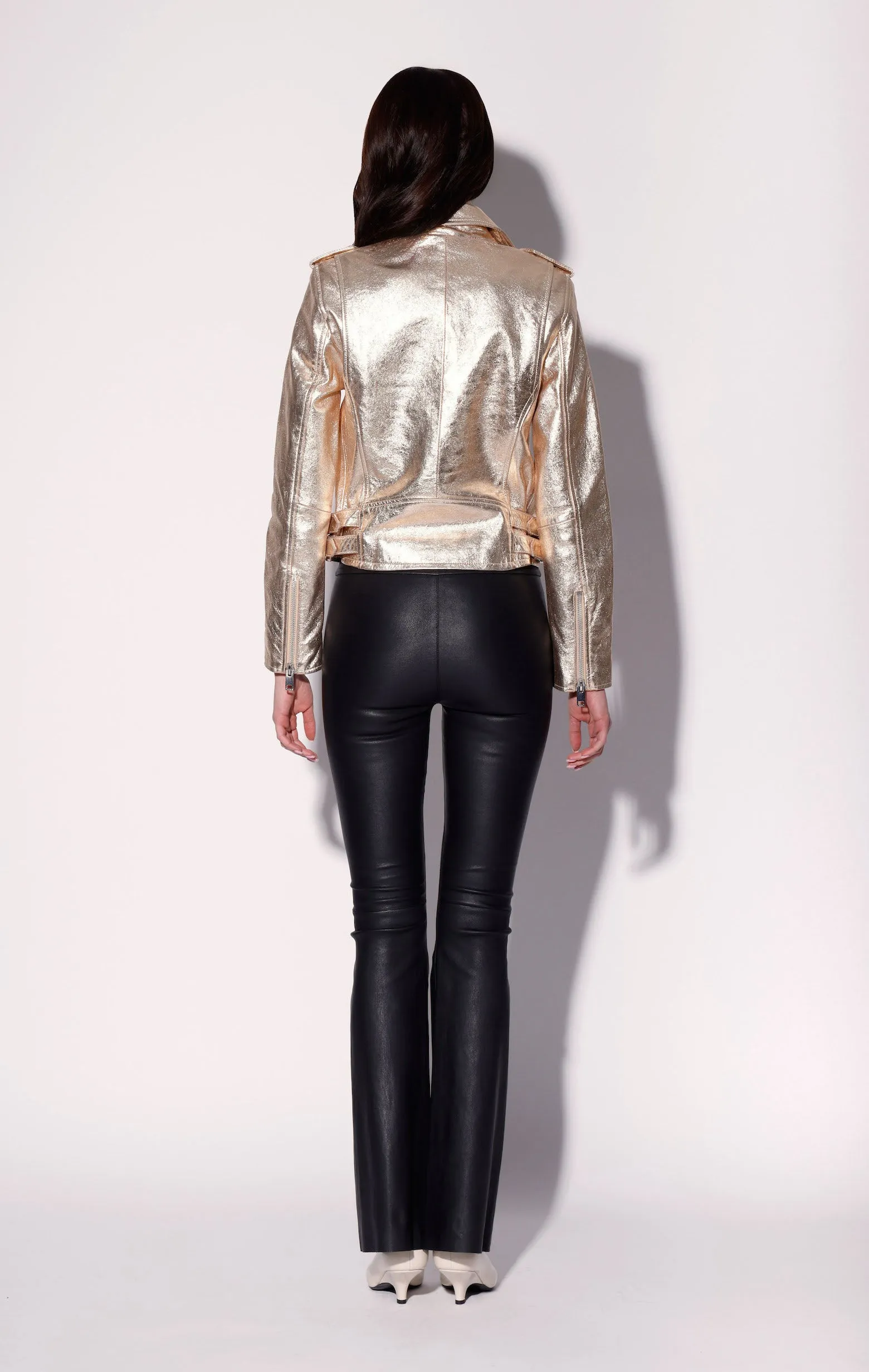 Liz Jacket, Gold - Leather sold by Walter Baker product image thumbnail 4