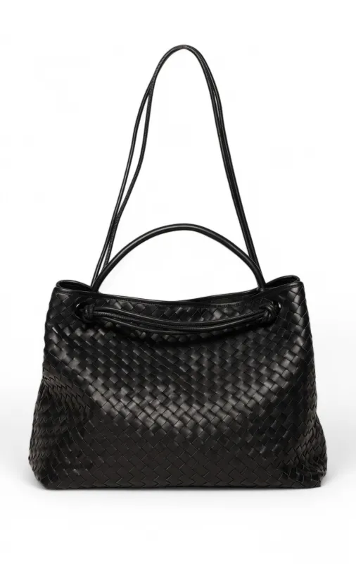 Hazel Large Tote, Black sold by Walter Baker