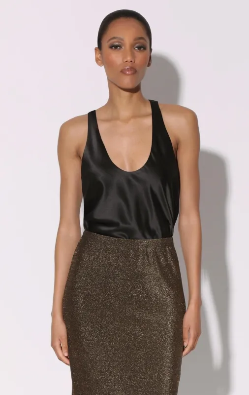Emma Tank Top, Black sold by Walter Baker