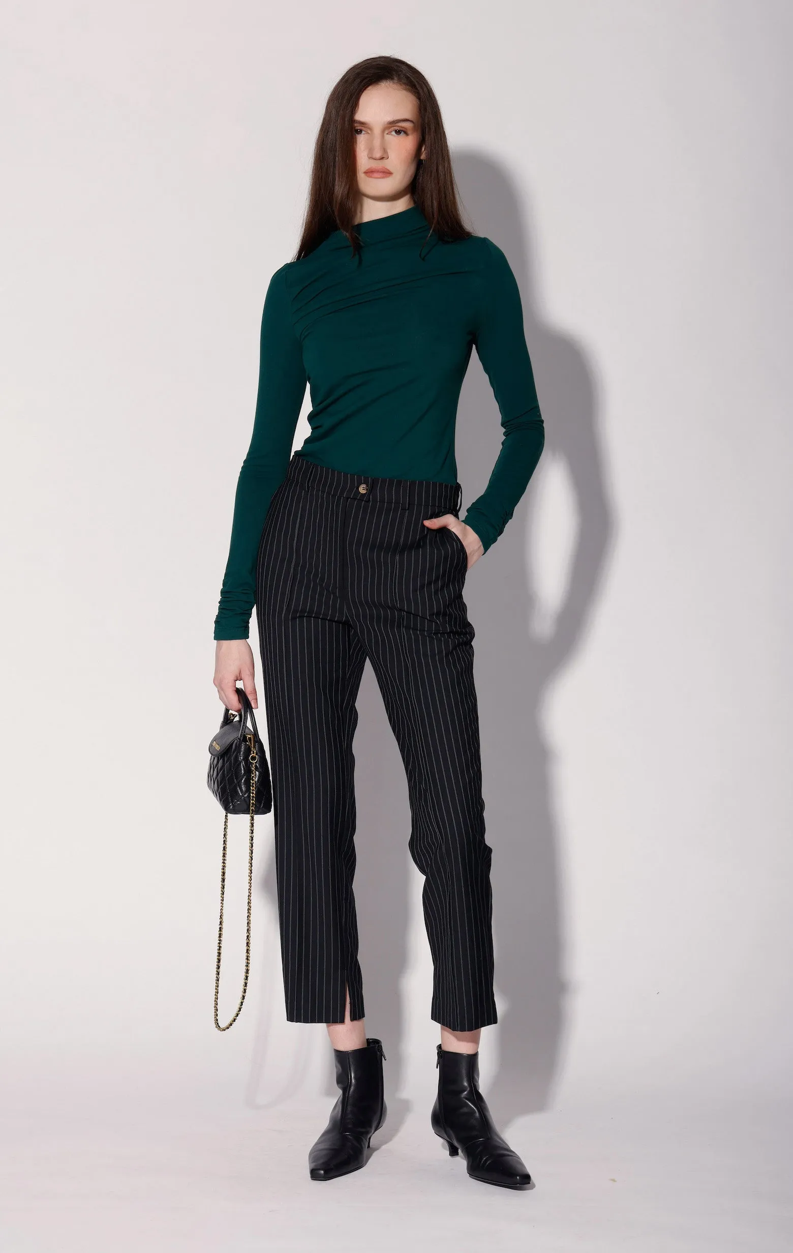 Shania Pant, Spade Stripe Suiting sold by Walter Baker