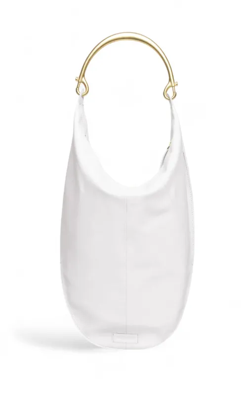 Luna Hobo, Bright White sold by Walter Baker