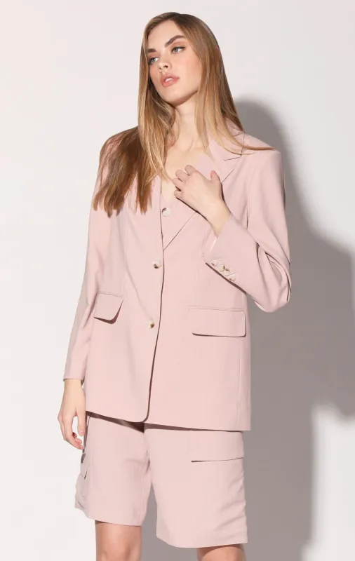 Kendrick Blazer, Cagney Stripe Blush sold by Walter Baker