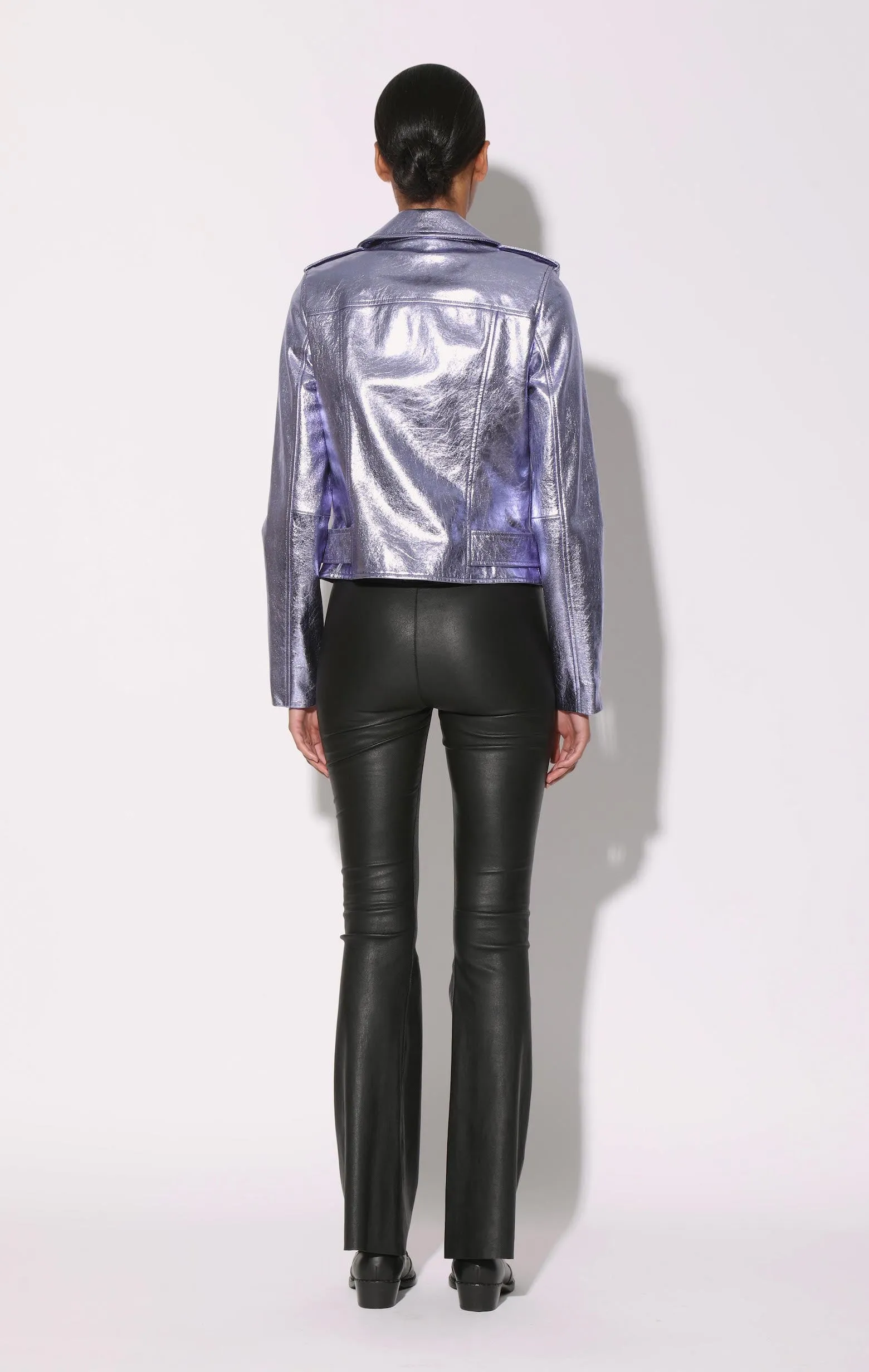 Allison Jacket, Peri Metallic - Leather sold by Walter Baker product image thumbnail 4
