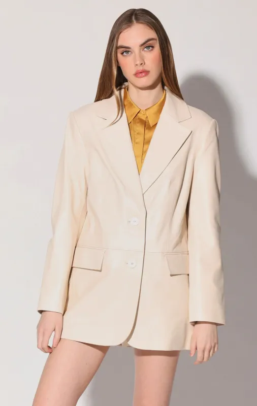 Kira Blazer, Oyster - Leather sold by Walter Baker