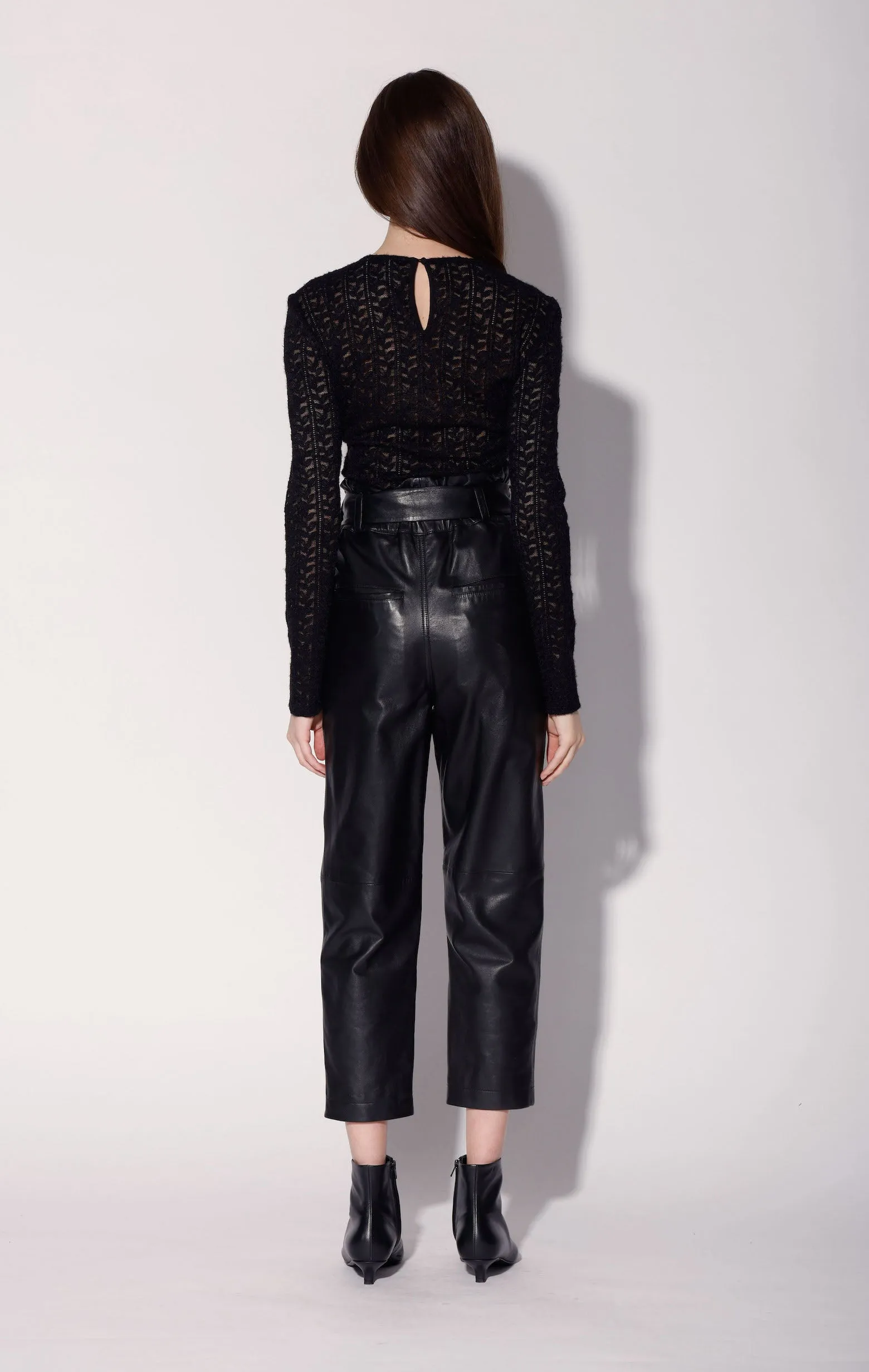 Maggie Pant, Black - Leather sold by Walter Baker product image thumbnail 4
