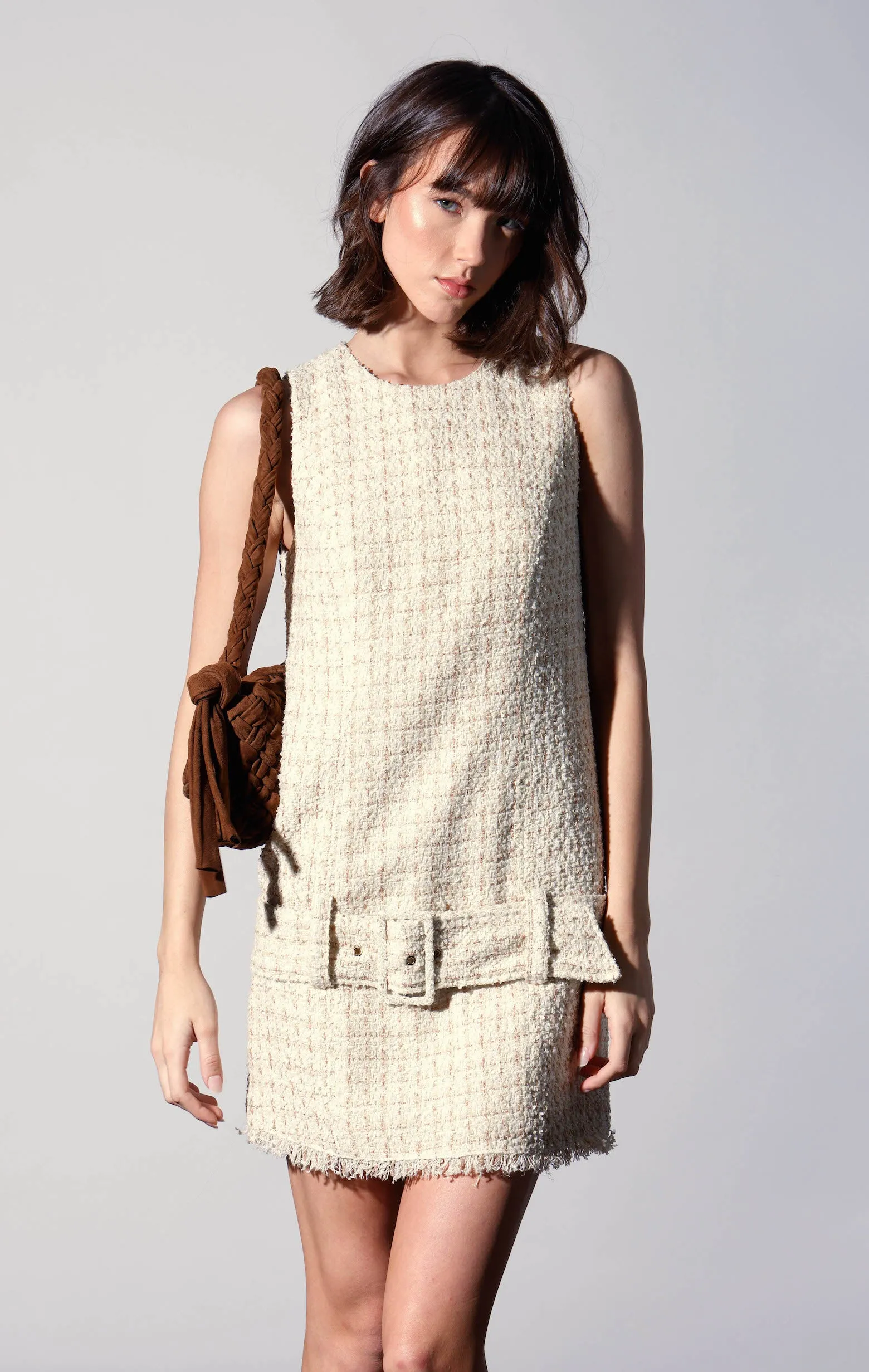 Vanna Dress, Sahara Tweed sold by Walter Baker