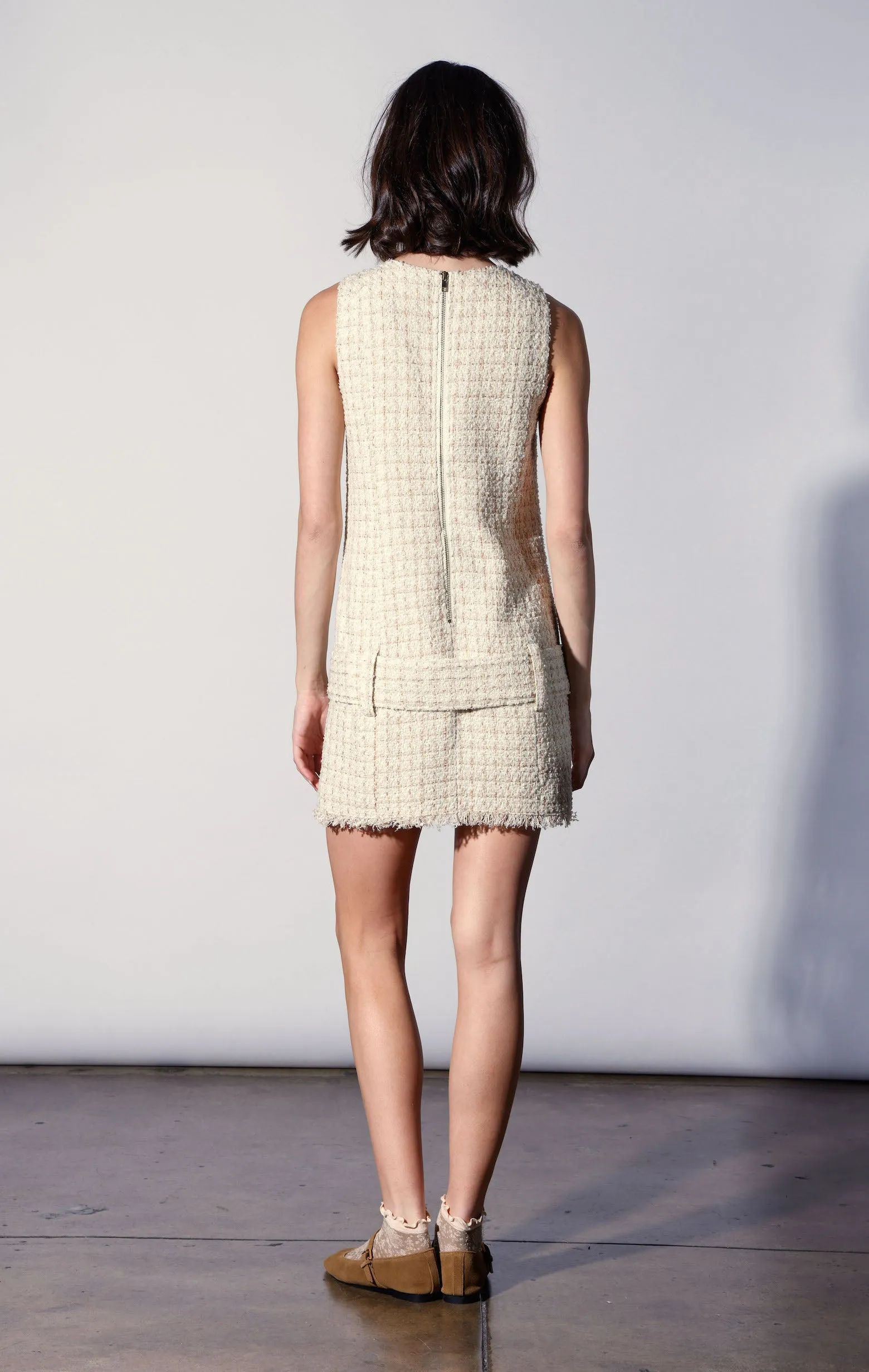 Vanna Dress, Sahara Tweed sold by Walter Baker product image thumbnail 4