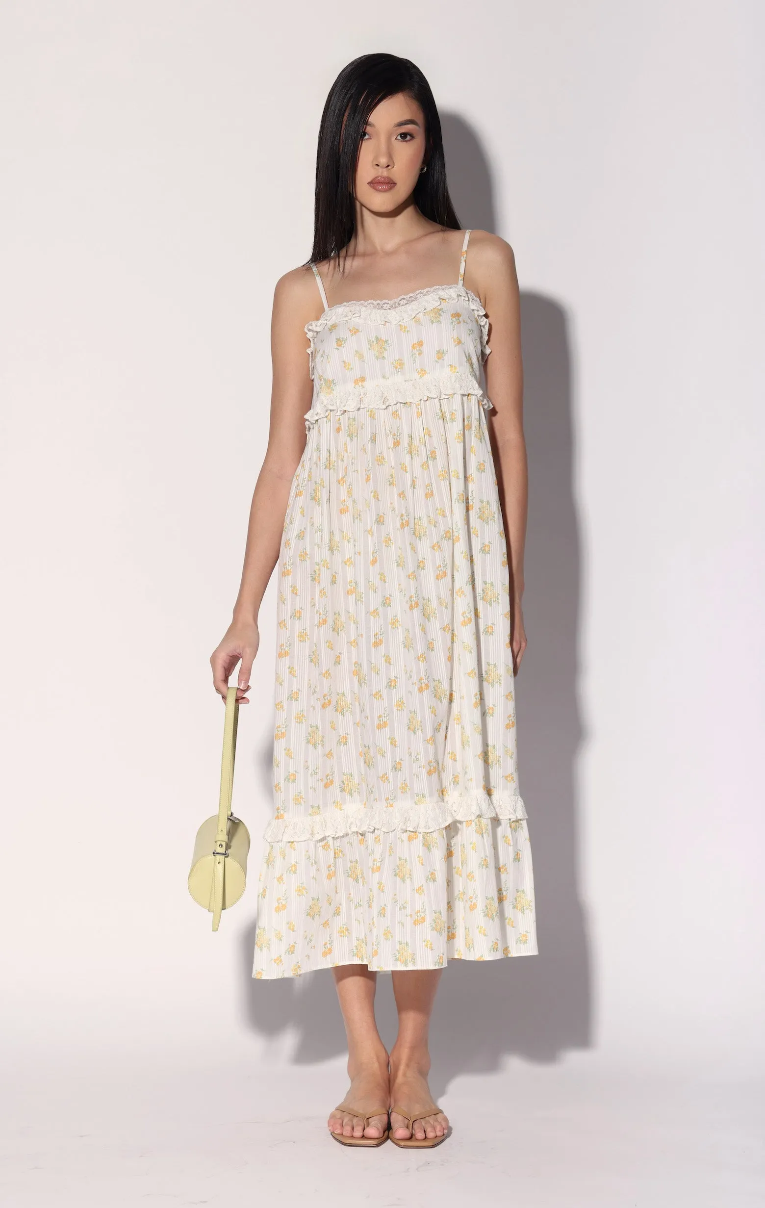 Carla Dress, Yellow Bouquet sold by Walter Baker product image thumbnail 2