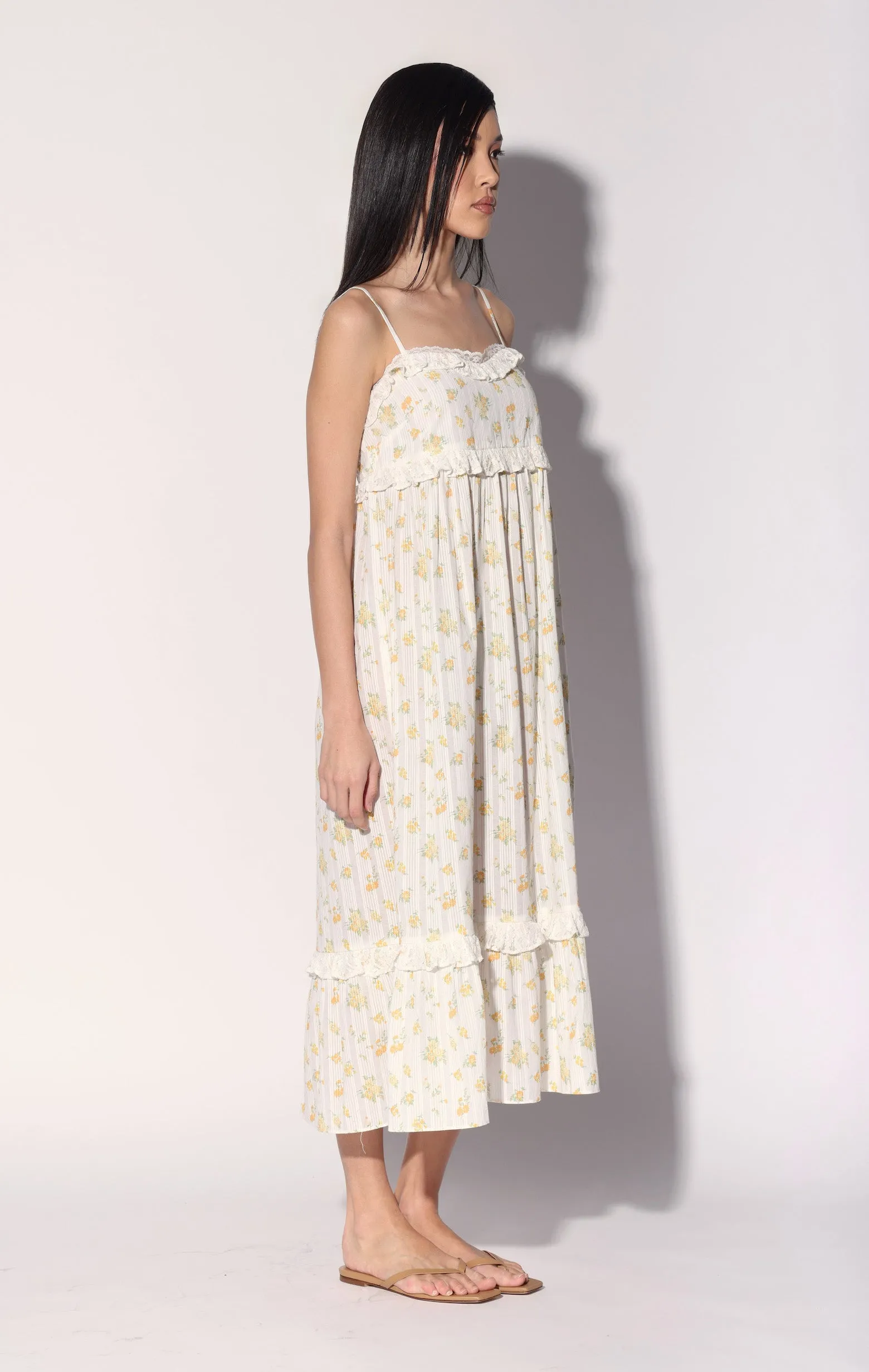 Carla Dress, Yellow Bouquet sold by Walter Baker product image thumbnail 3
