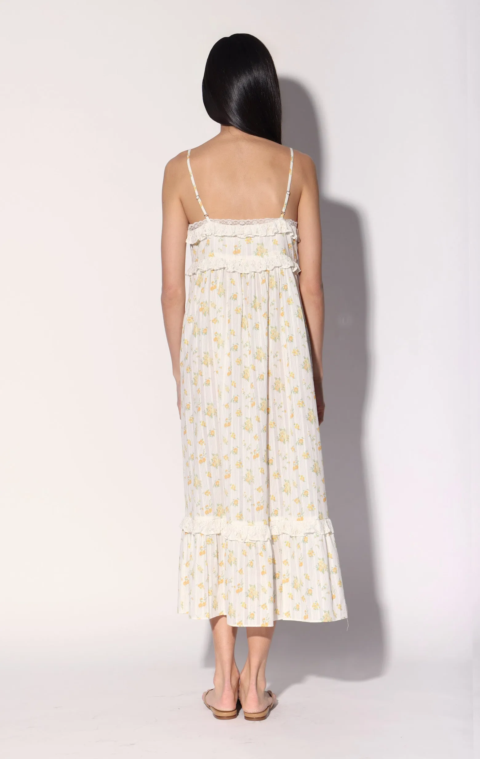 Carla Dress, Yellow Bouquet sold by Walter Baker product image thumbnail 4