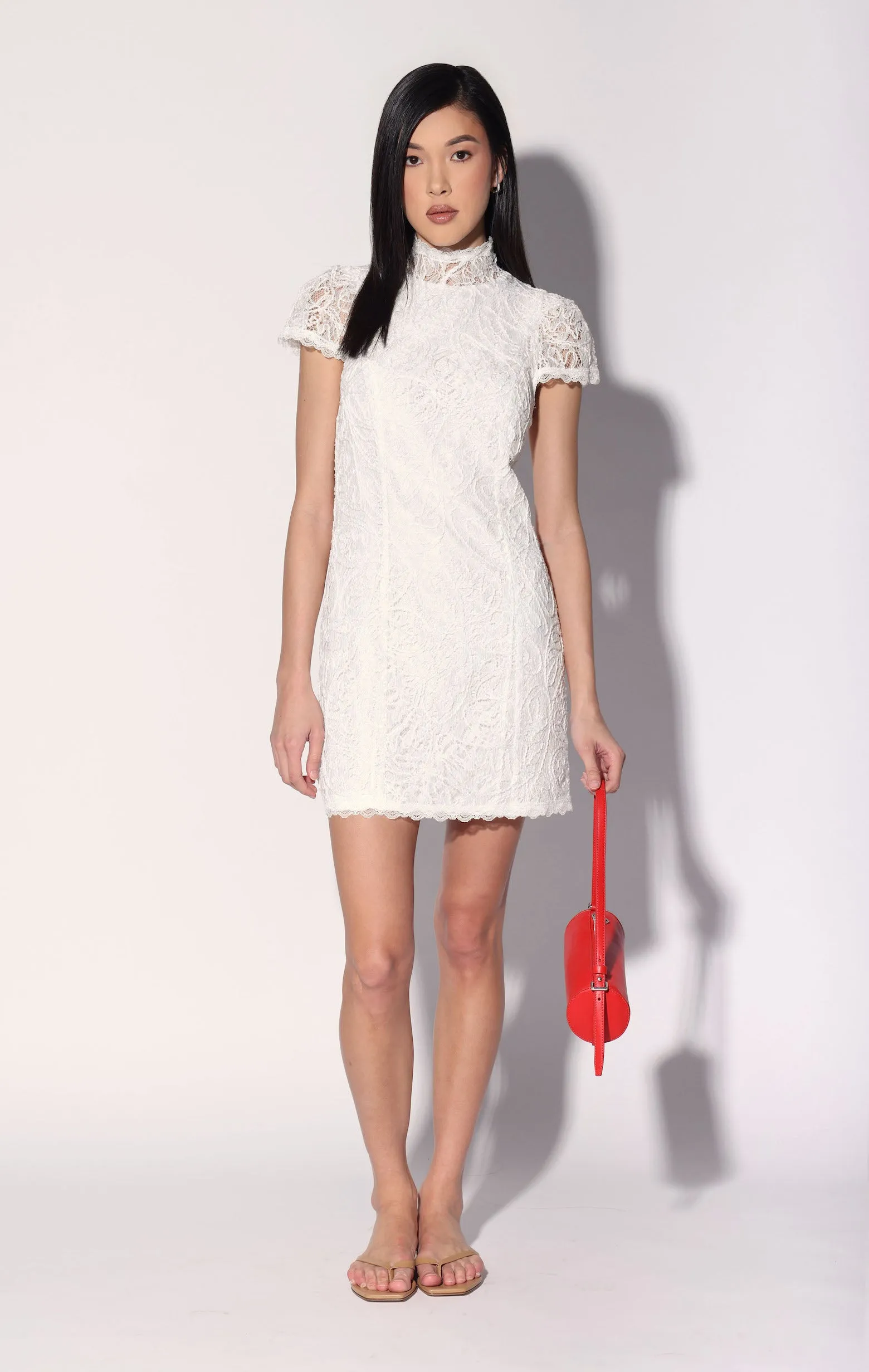 Ariana Dress, White Lace sold by Walter Baker product image thumbnail 2
