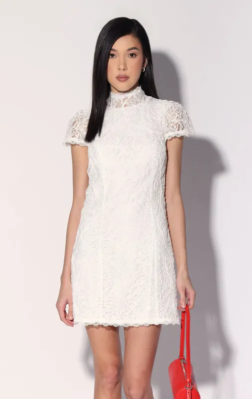 Ariana Dress, White Lace made by Walter Baker