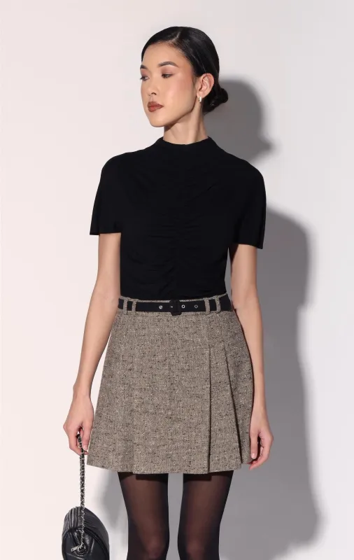 Omrie Skirt, Neutral Mini made by Walter Baker