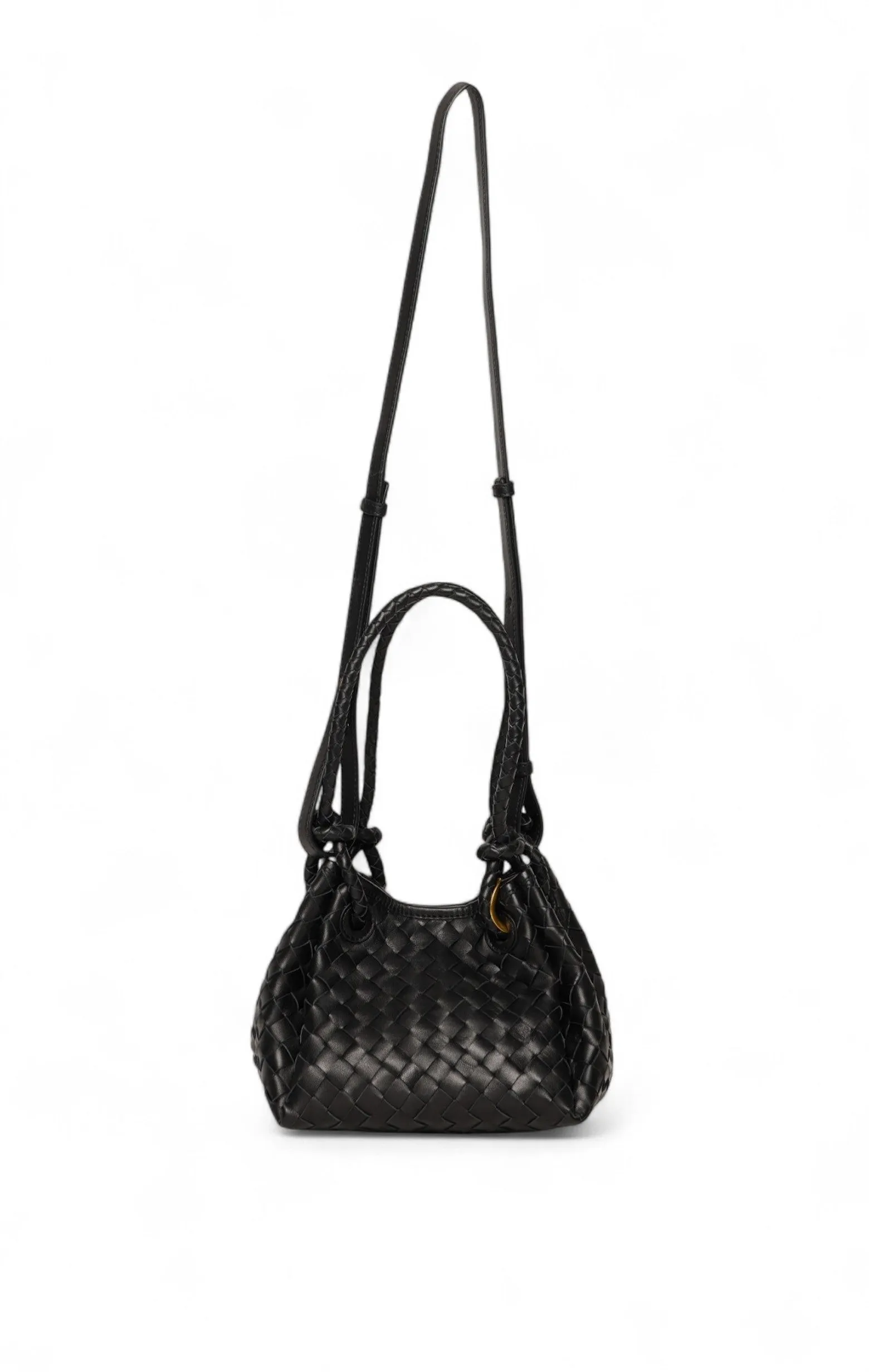 Kinsley Woven Top Handle, Black sold by Walter Baker