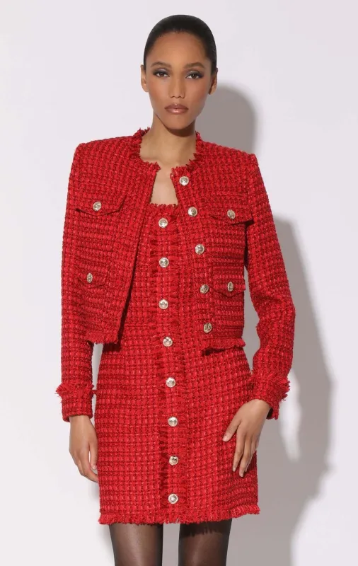 Bennet Jacket, Poinsettia Tweed sold by Walter Baker