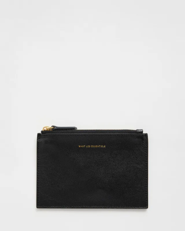 Mini Lawrence Leather Zip Pouch sold by WANT Les Essentiels