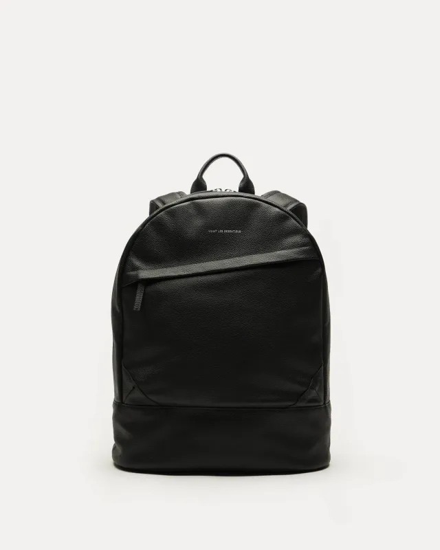 Kastrup Pebble-Grained Leather Backpack sold by WANT Les Essentiels