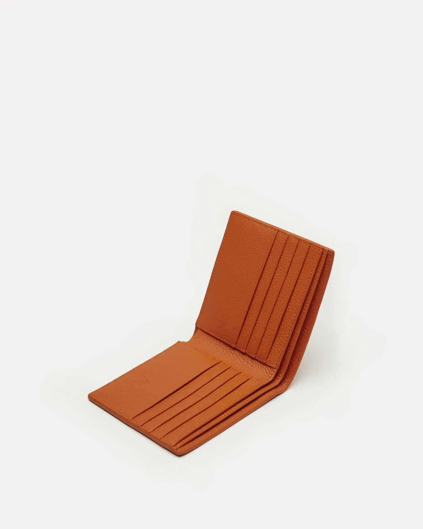 Benin Pebble-Grained Leather Bi-fold Wallet sold by WANT Les Essentiels product image thumbnail 3