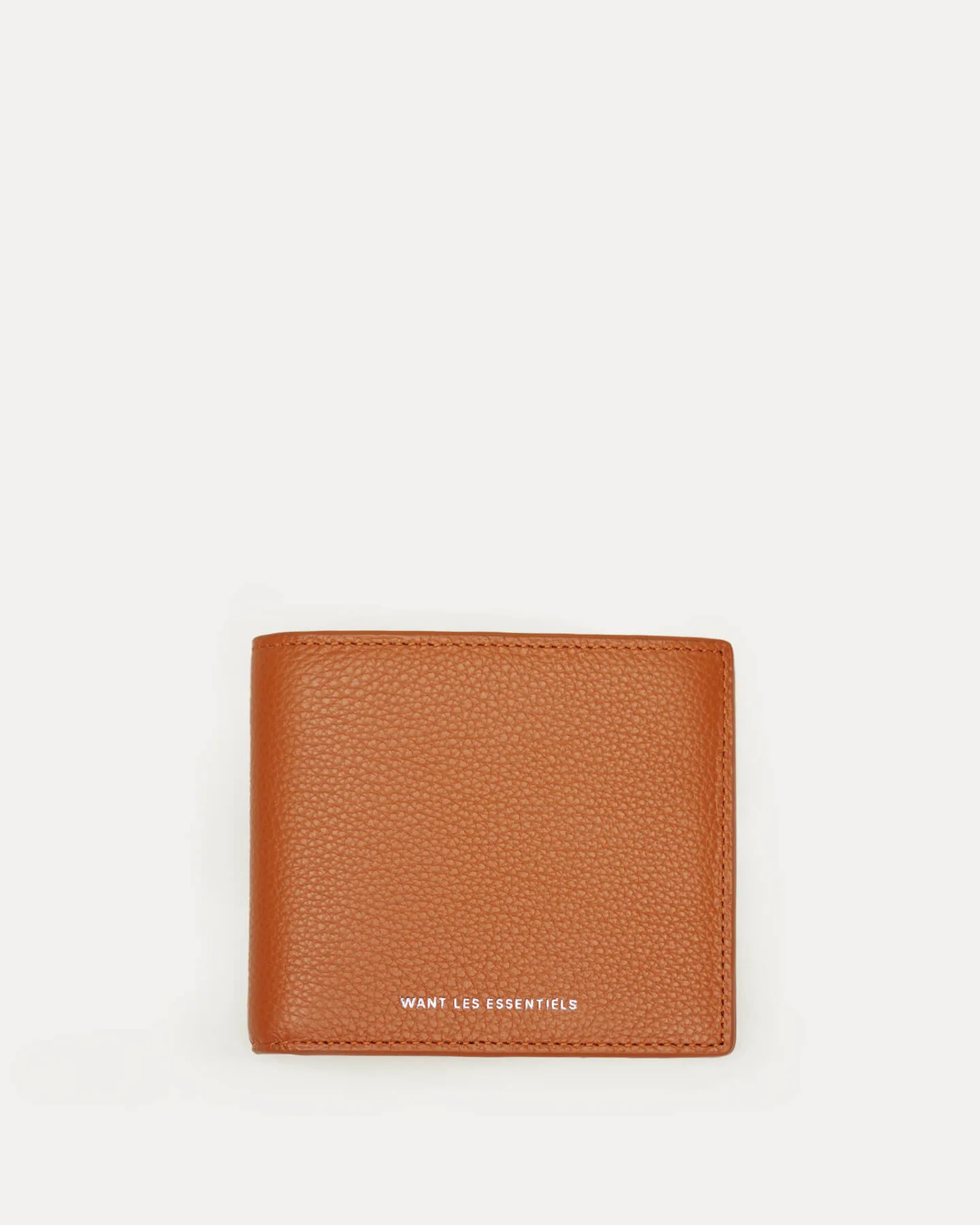 Benin Pebble-Grained Leather Bi-fold Wallet sold by WANT Les Essentiels