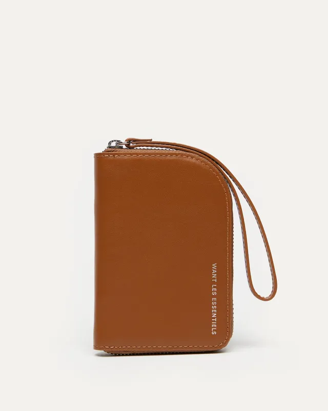 Arch Smooth Leather Zip Wallet sold by WANT Les Essentiels