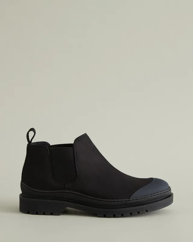 Wellington Women's Nubuck Mid Chelsea Boot made by WANT Les Essentiels