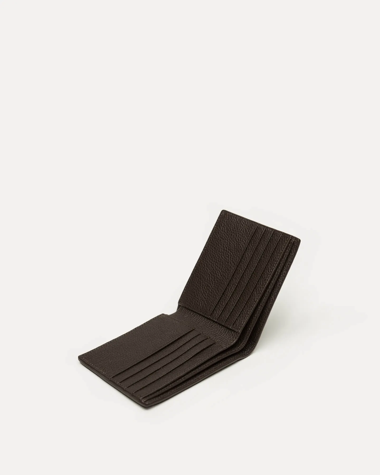 Benin Pebble-Grained Leather Bi-fold Wallet sold by WANT Les Essentiels product image thumbnail 3