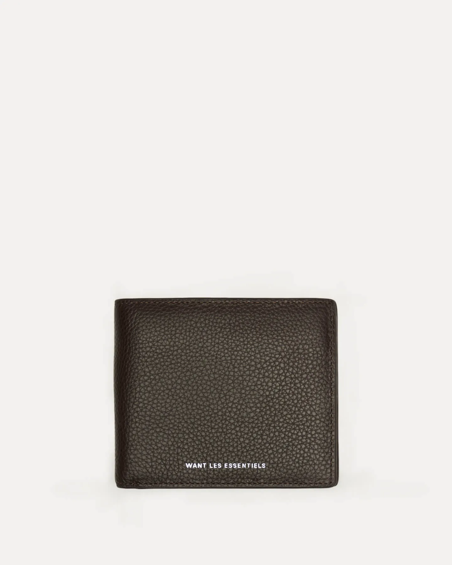 Benin Pebble-Grained Leather Bi-fold Wallet sold by WANT Les Essentiels