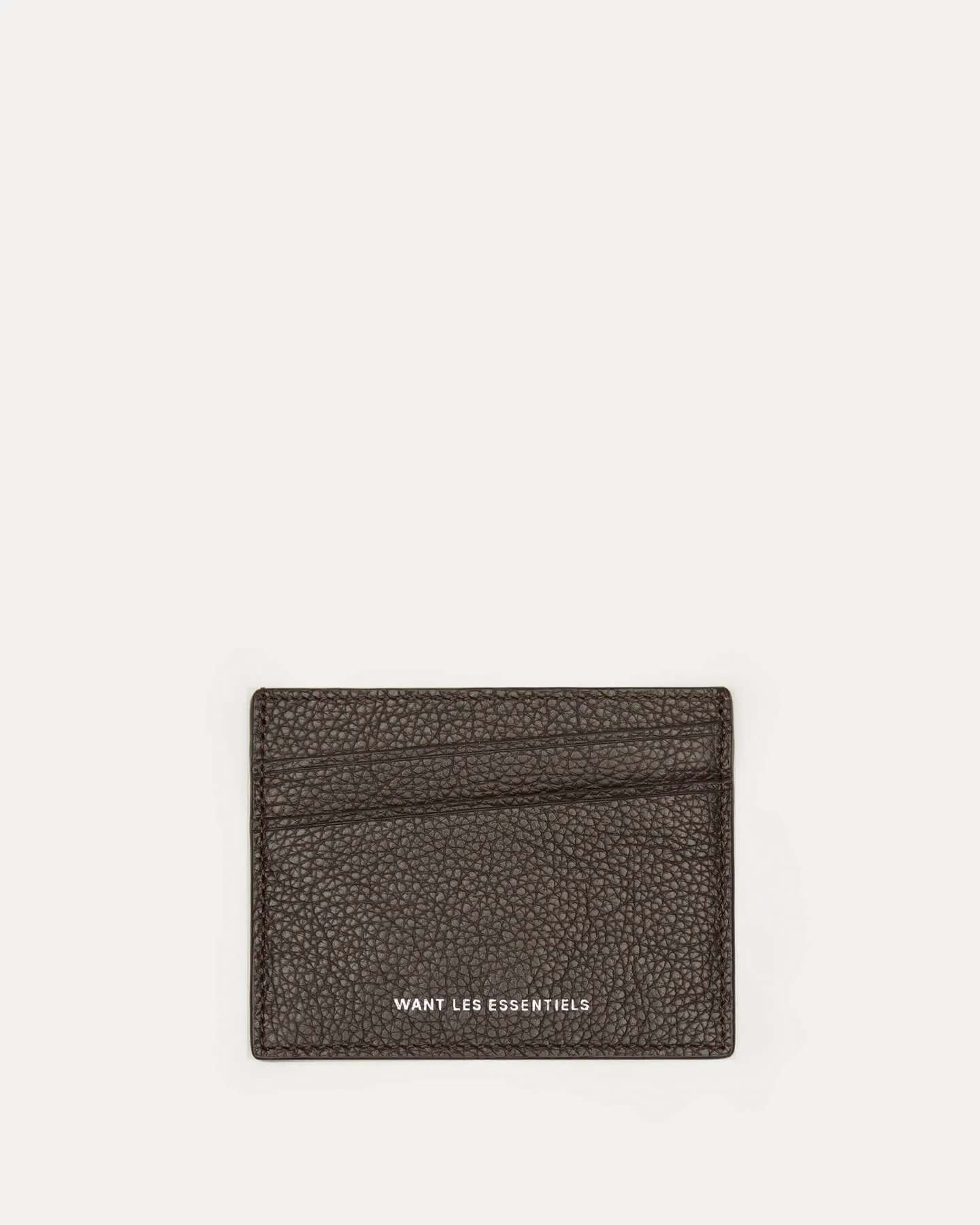 Branson Pebble-Grained Leather Cardholder sold by WANT Les Essentiels