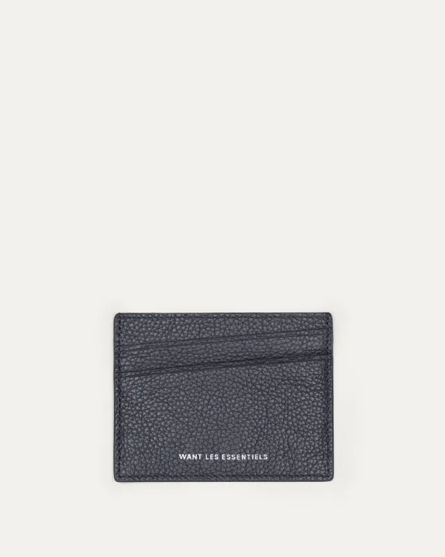 Branson Pebble-Grained Leather Cardholder sold by WANT Les Essentiels