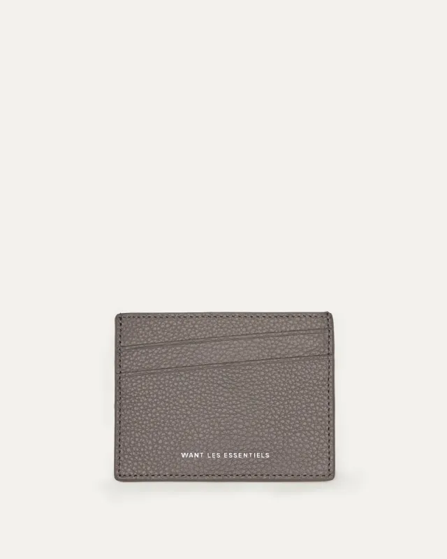 Branson Pebble-Grained Leather Cardholder sold by WANT Les Essentiels