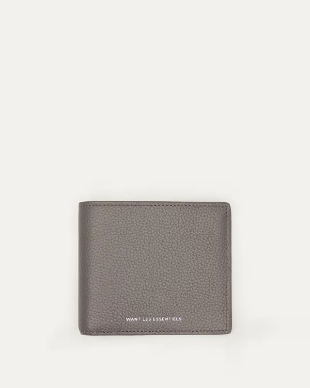 Benin Pebble-Grained Leather Bi-fold Wallet sold by WANT Les Essentiels
