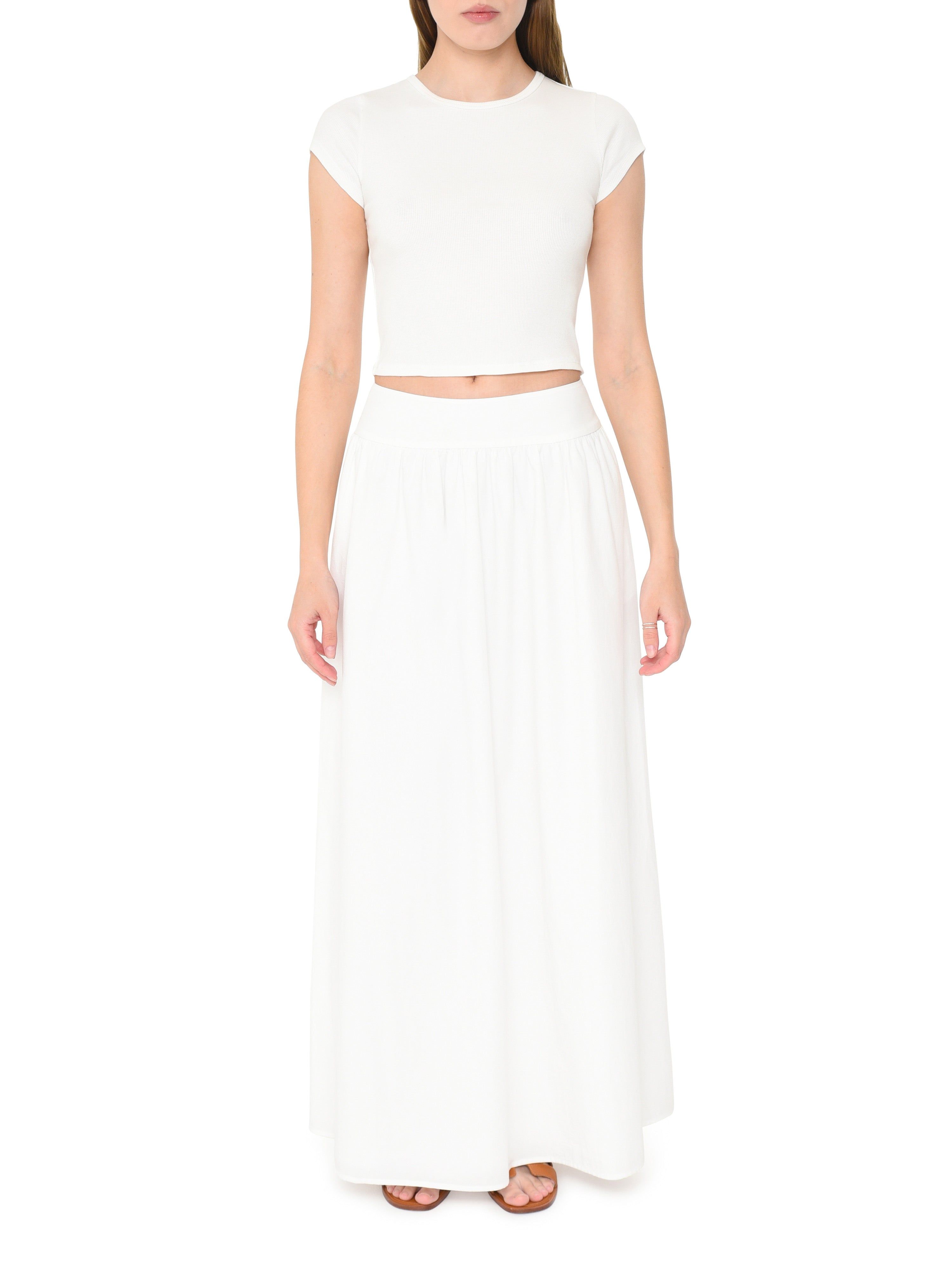 NICOLE MAXI SKIRT sold by Wayf product image thumbnail 3