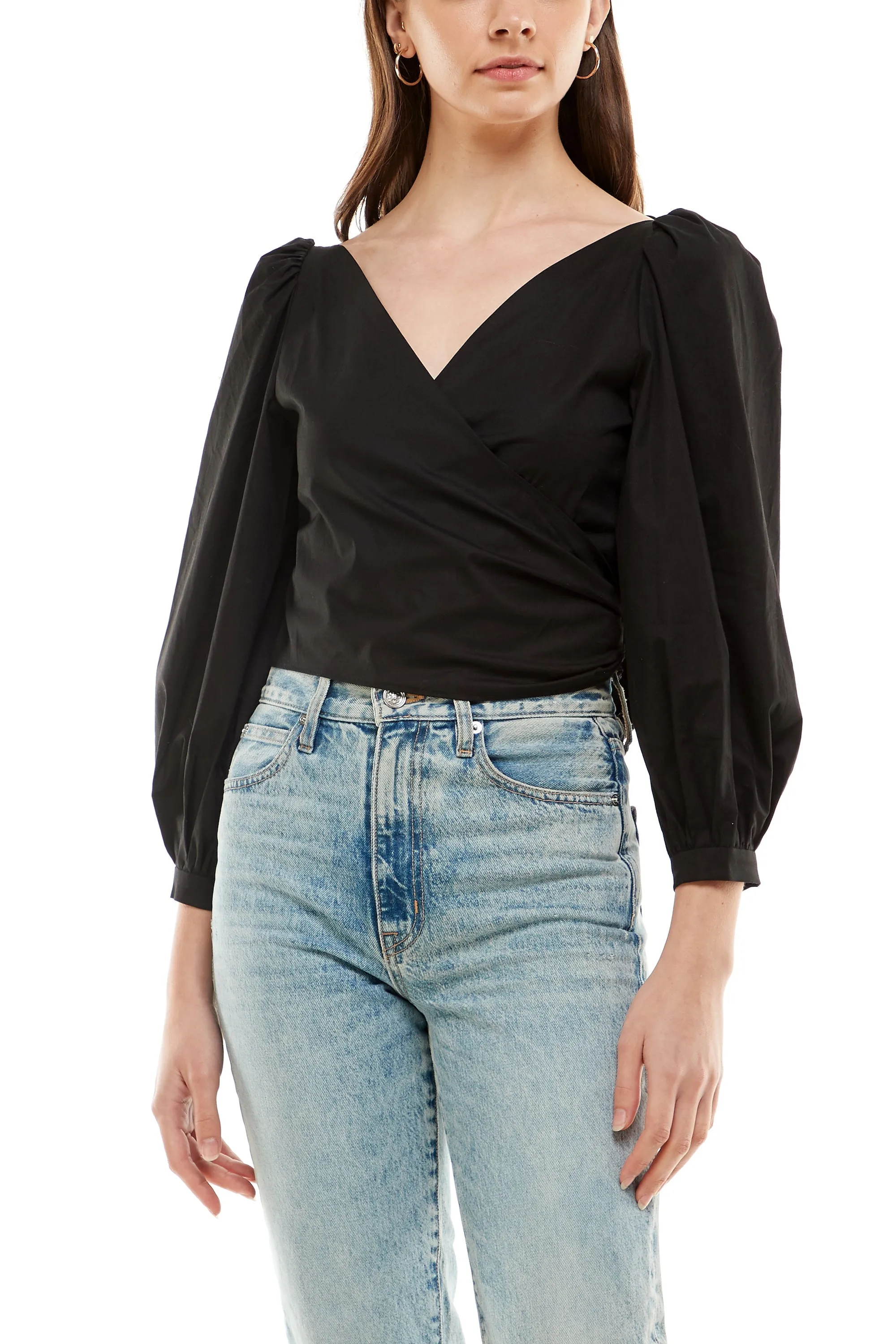 JADA WRAP TOP sold by Wayf product image thumbnail 2