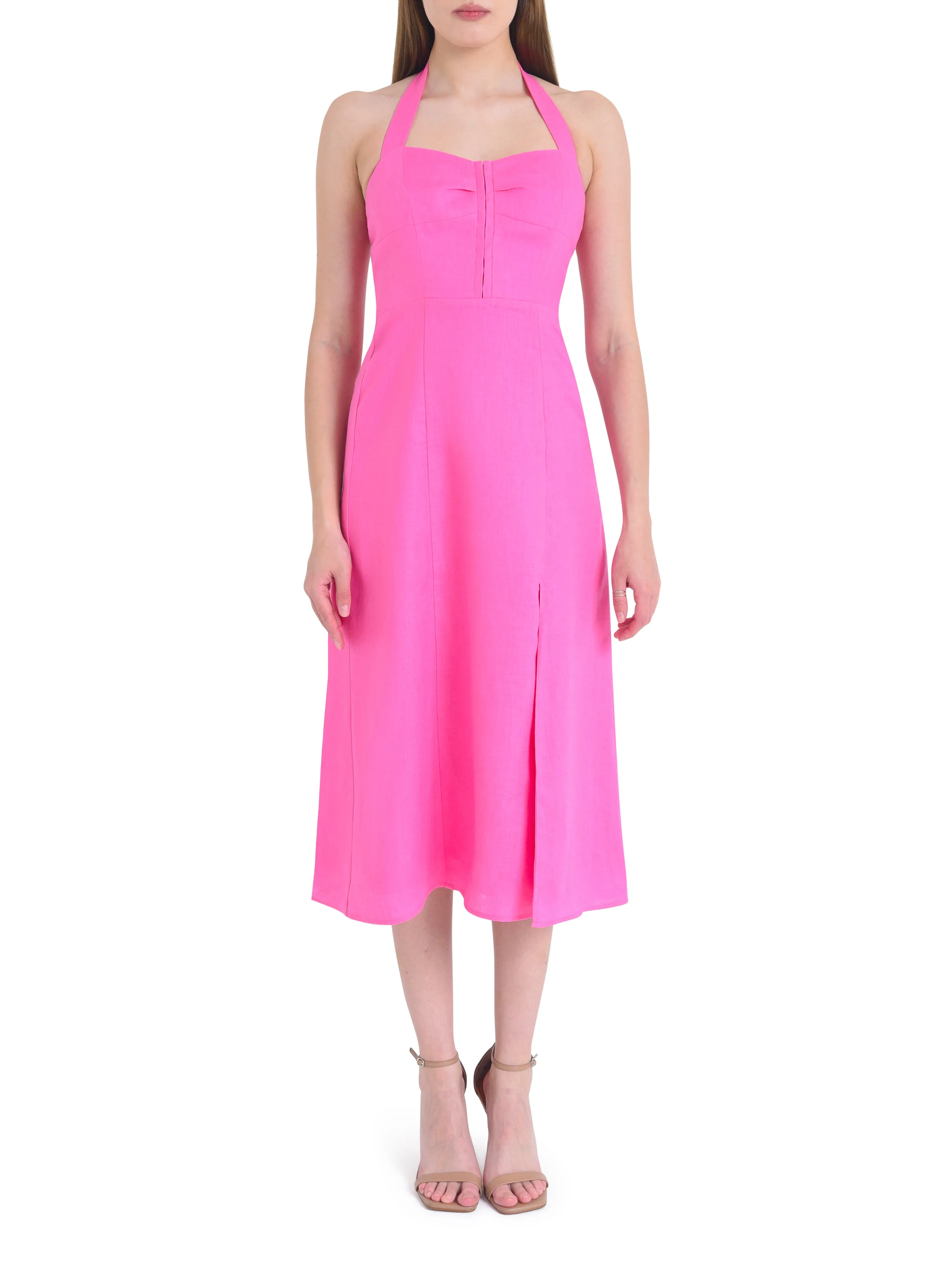 SIMONE HALTER NECK DRESS sold by Wayf product image thumbnail 3