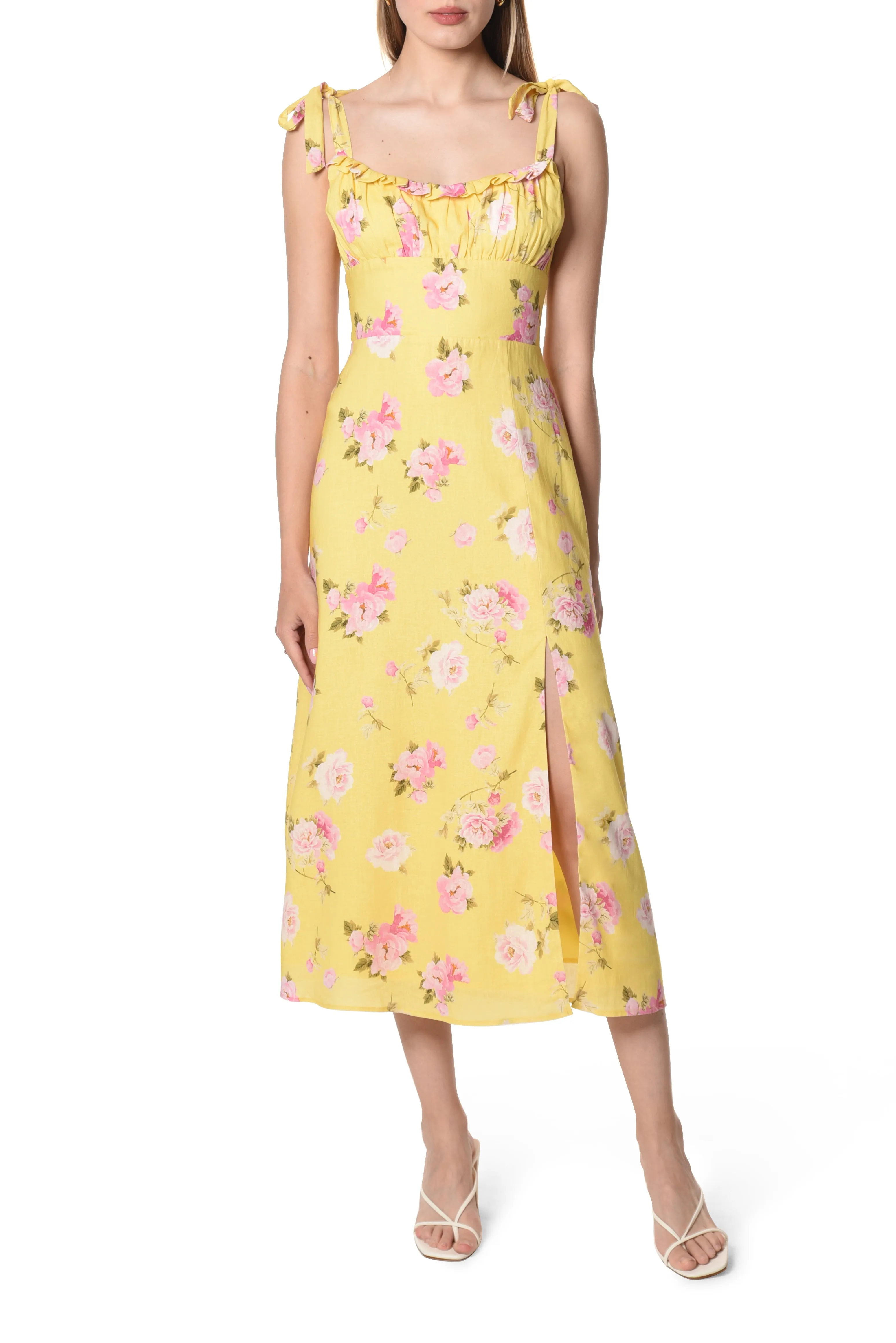 FLEUR WRAP DRESS sold by Wayf product image thumbnail 2