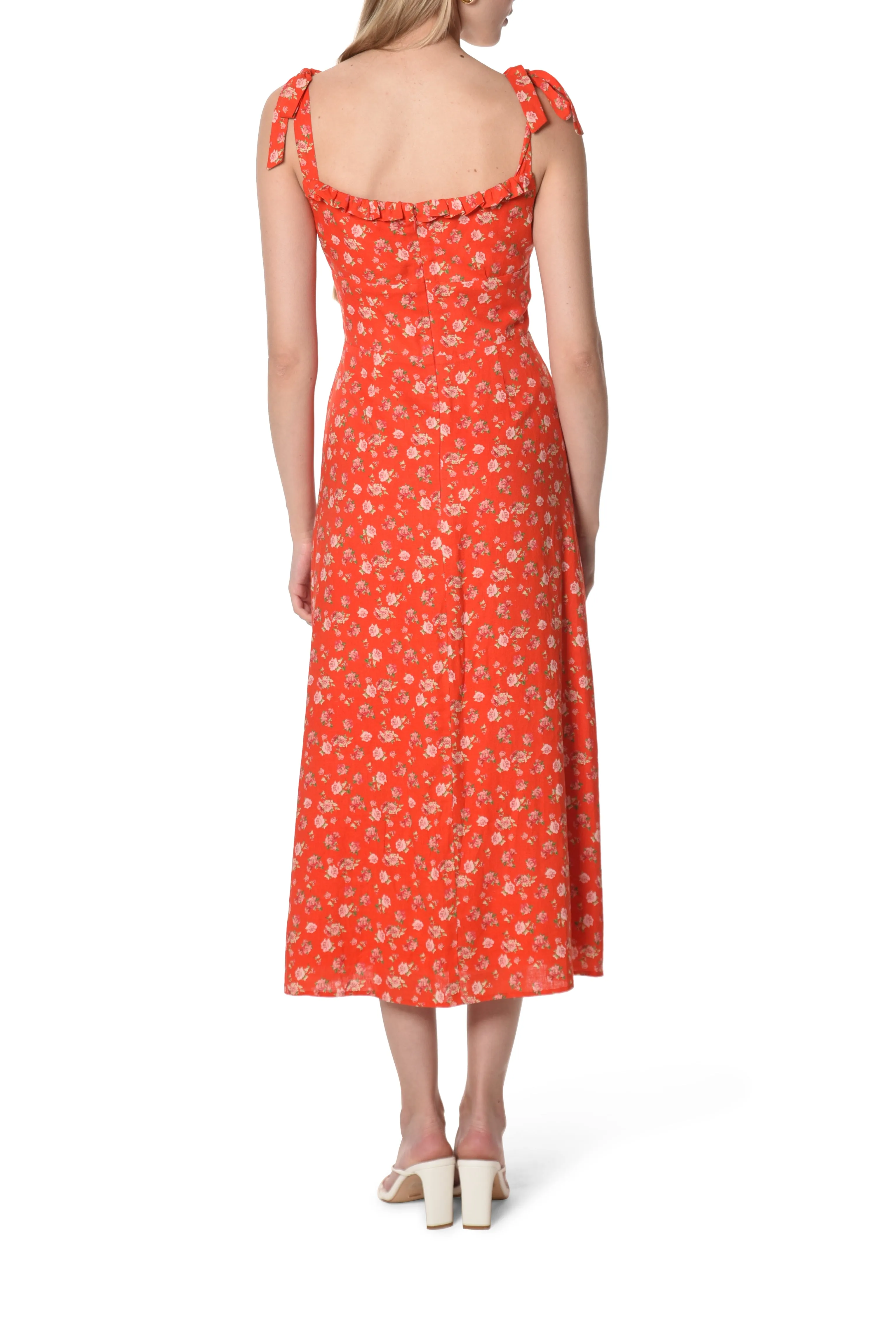 FLEUR WRAP DRESS sold by Wayf product image thumbnail 4