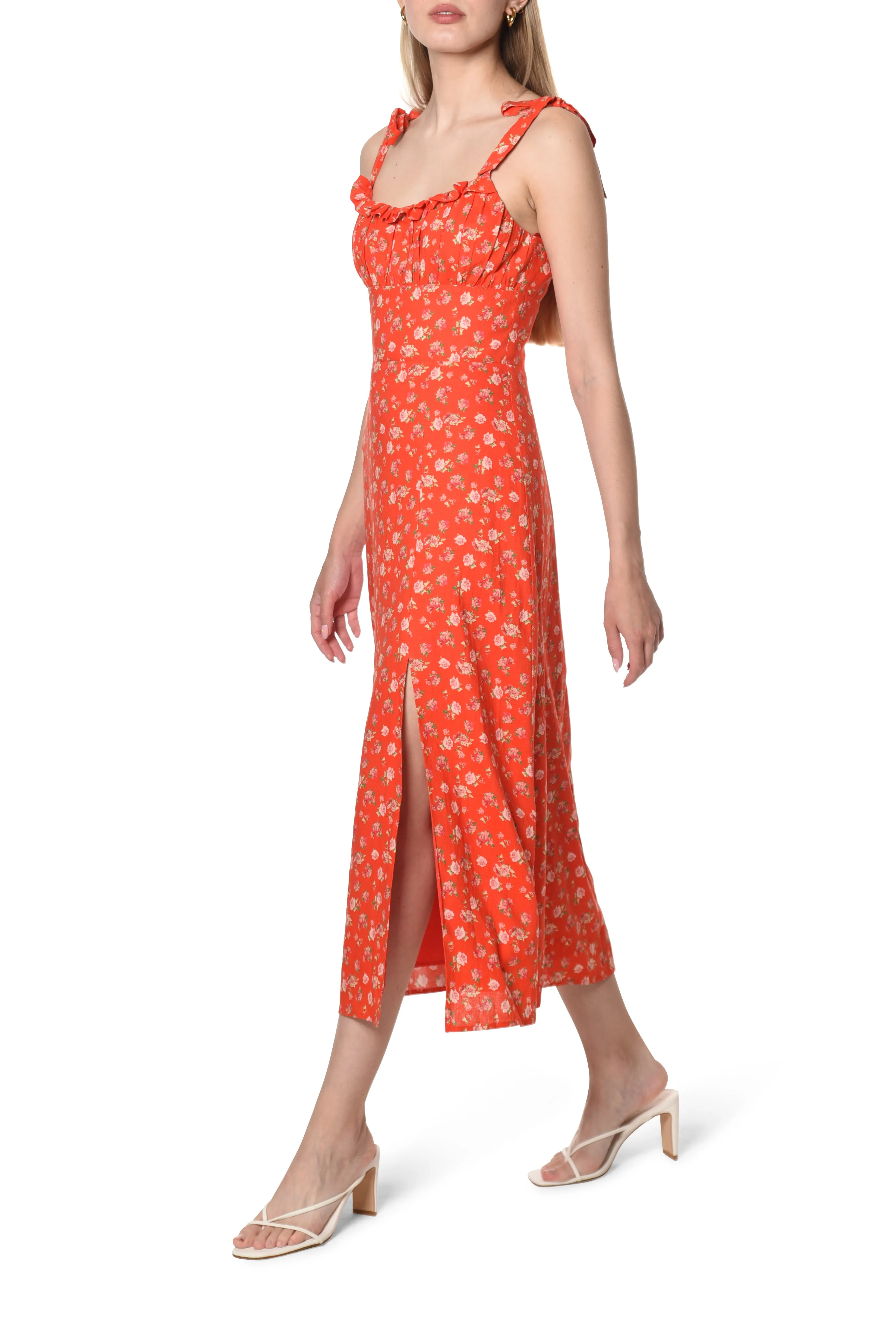 FLEUR WRAP DRESS sold by Wayf product image thumbnail 3