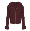 FUR COLLAR CARDIGAN sold by Wayf