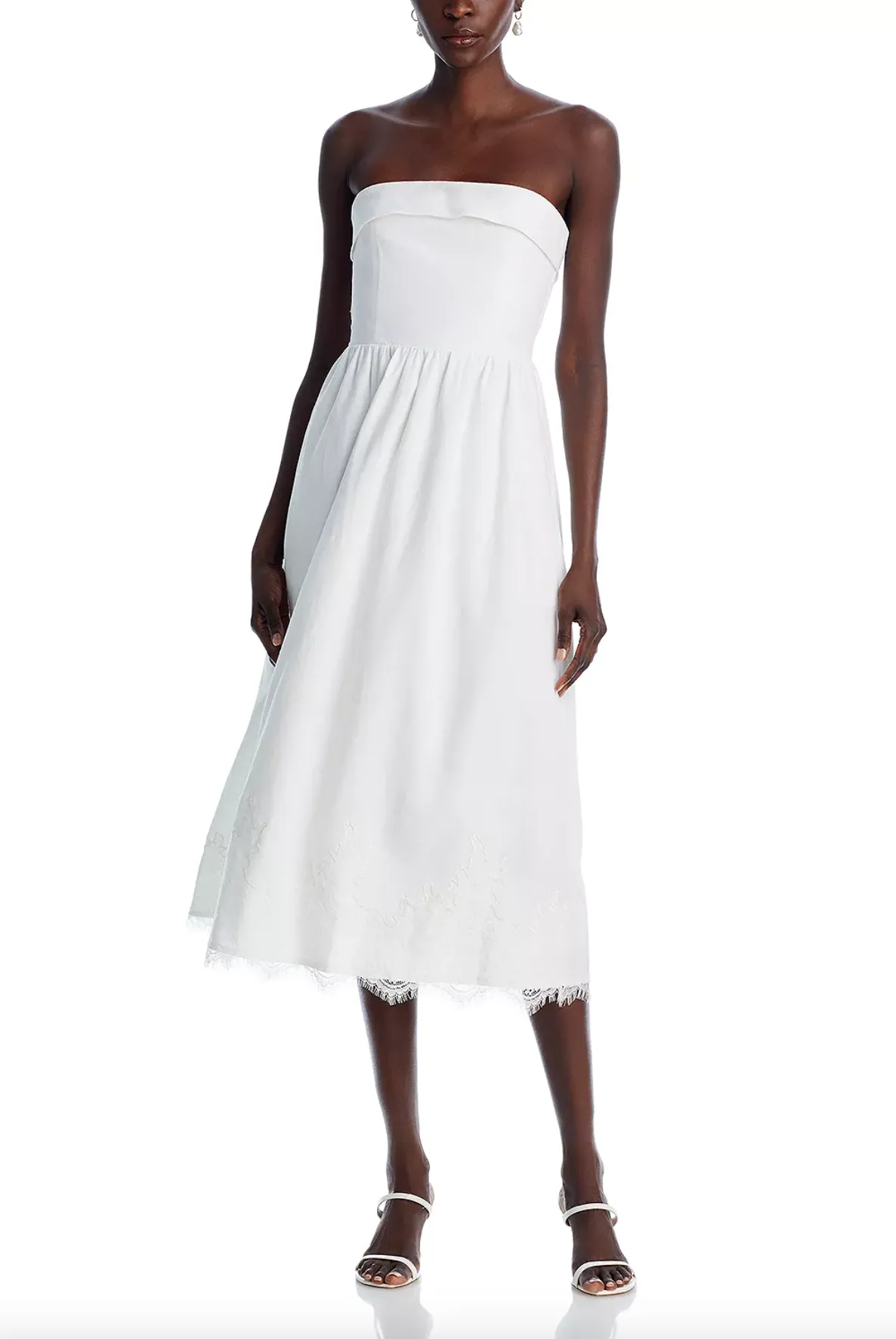 AMALIA STRAPLESS DRESS sold by Wayf