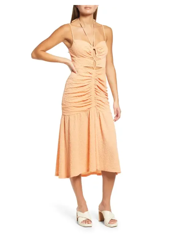 IRIS MIDI DRESS sold by Wayf product image thumbnail 3