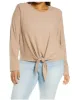 ASHLAND PADDED SHOULDER TOP sold by Wayf