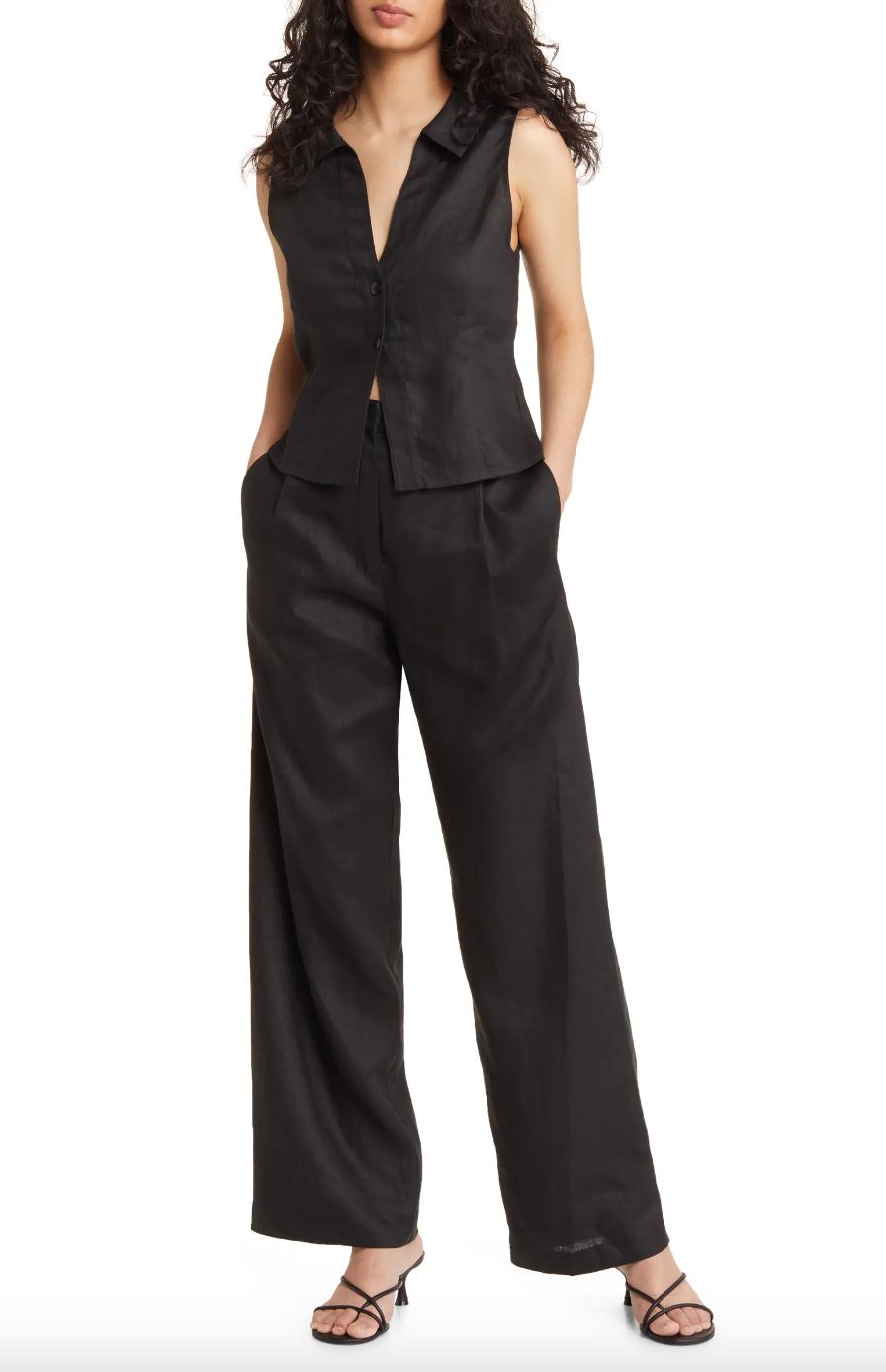 DEVIN PLEATED PANT sold by Wayf product image thumbnail 2
